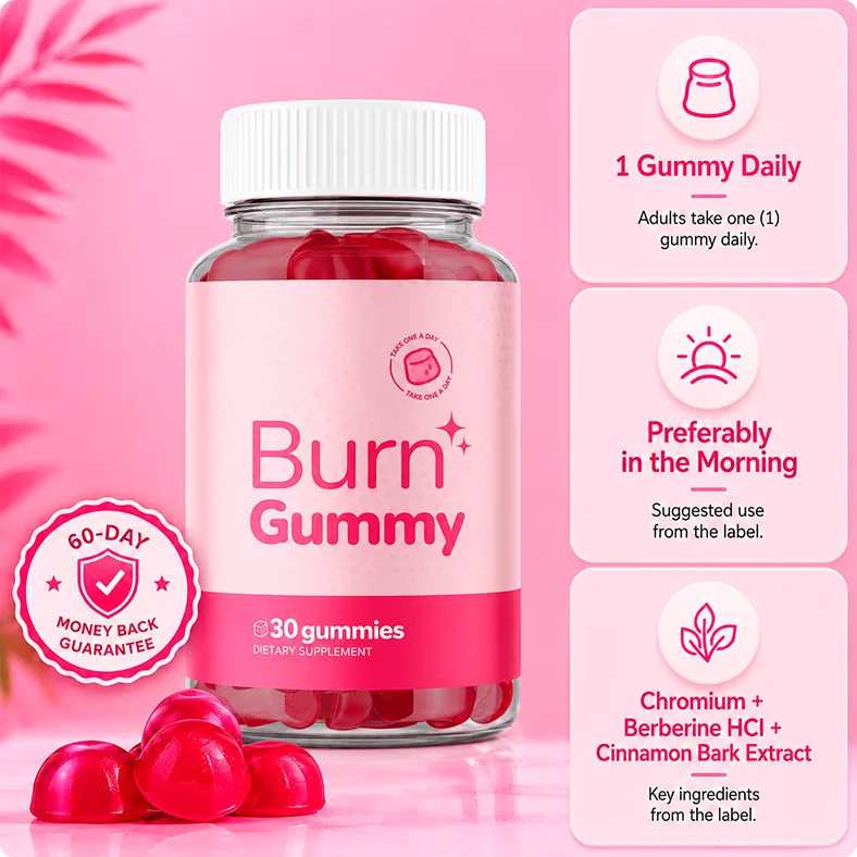 Burn Gummy™ Daily Metabolic Wellness Gummies